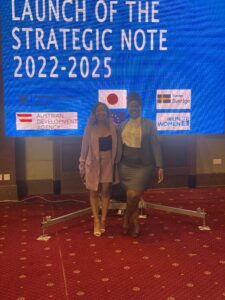 Our Co-directors at The Official Launch of @unwomenuganda Strategic Note (2022-2025)